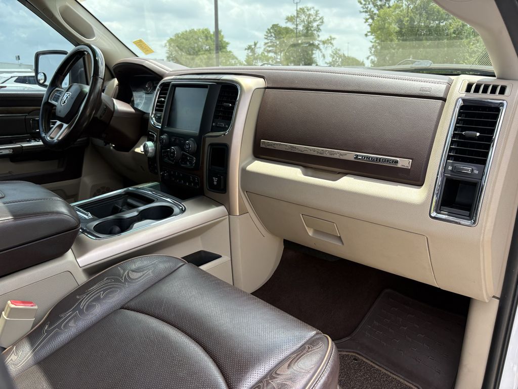 2016 Ram 1500 Laramie Longhorn White at DeMontrond Ford