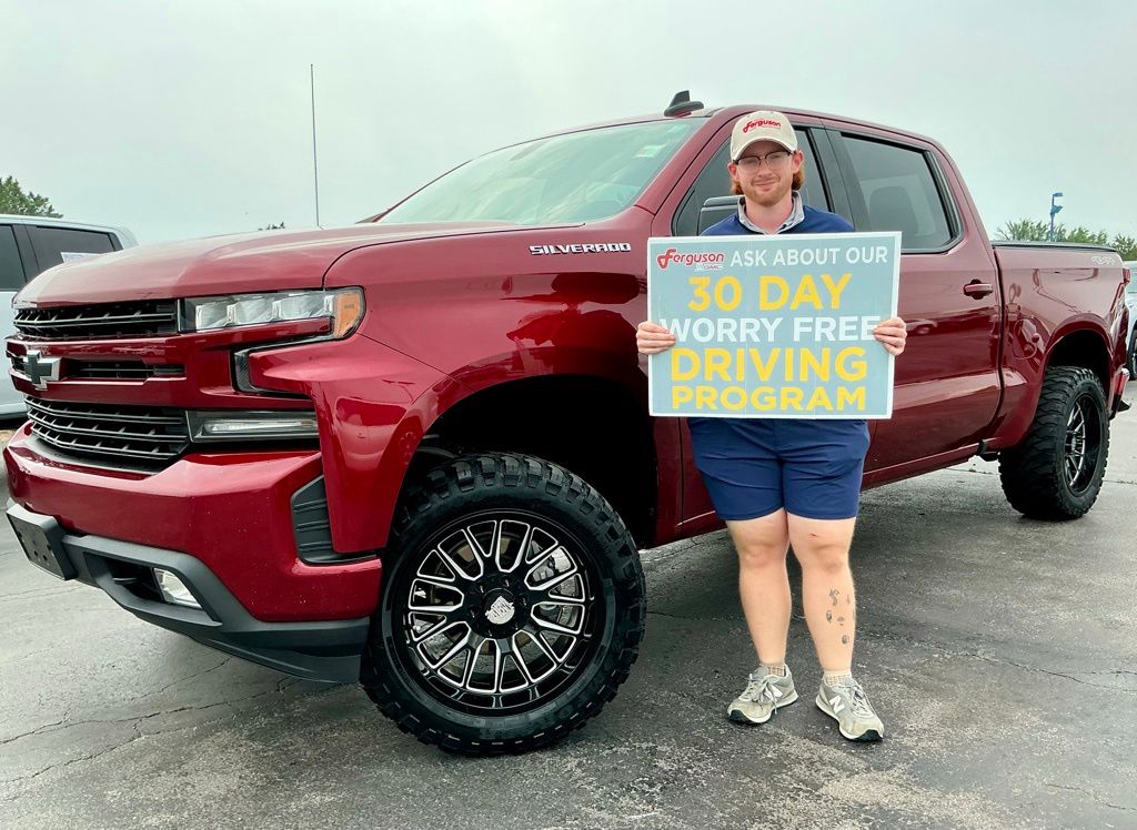 Red Tintcoat 2020 Chevrolet Silverado 1500 RST Crew Cab 4WD Pickup Truck Four-Wheel Drive 8-Speed Automatic