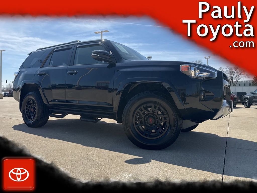 Midnight Black Metallic 2021 Toyota 4Runner TRD Off-Road Premium 4WD SUV / Crossover Four-Wheel Drive 5-Speed Automatic Overdrive