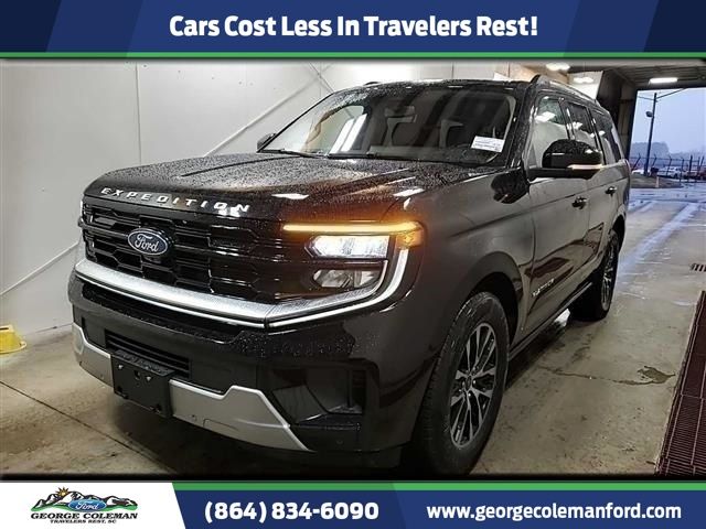 Black Metallic 2025 Ford Expedition Platinum 4WD SUV / Crossover Four-Wheel Drive Automatic