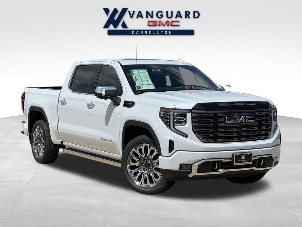 Glacier White Tricoat 2026 GMC Sierra 1500 Pickup Truck Four-Wheel Drive Automatic