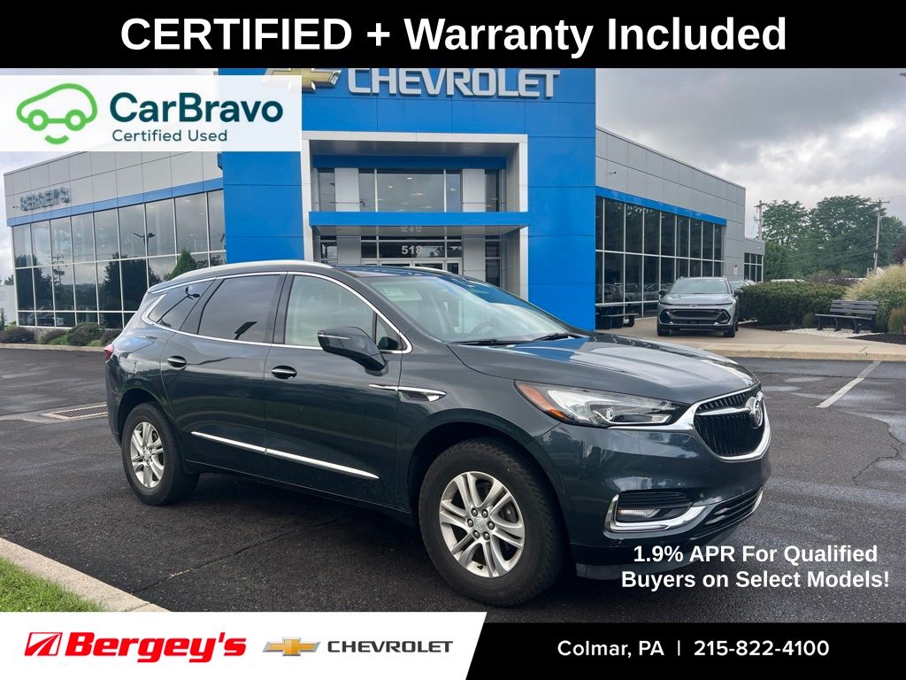 Dark Slate Metallic 2020 Buick Enclave SUV / Crossover Front-Wheel Drive 9-Speed Automatic