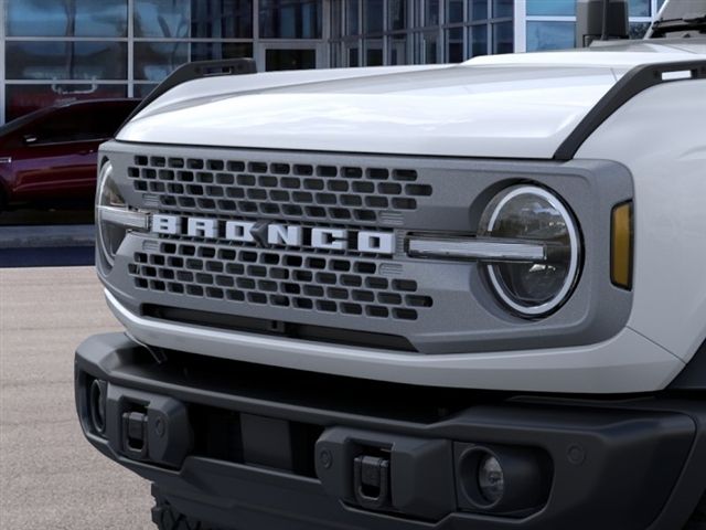 2025 Ford Bronco Badlands White at DeMontrond Gulf Freeway