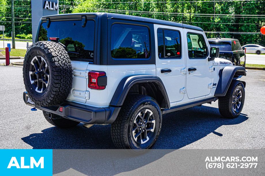Used 2024 White Jeep Rubicon 4xe image 6