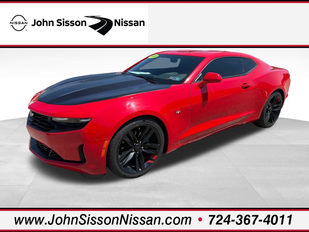 Red Hot 2020 Chevrolet Camaro 1LT Coupe RWD Coupe Rear-Wheel Drive Automatic
