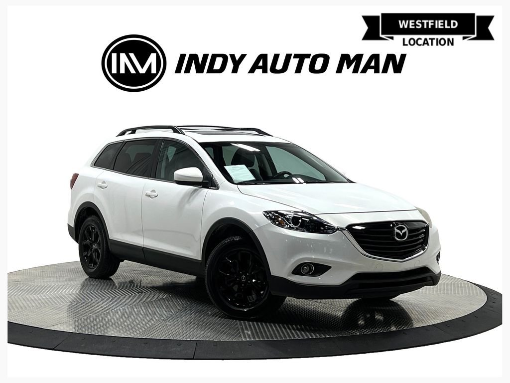Crystal White Pearl Mica 2015 Mazda CX-9 SUV / Crossover All-Wheel Drive 6-Speed Automatic
