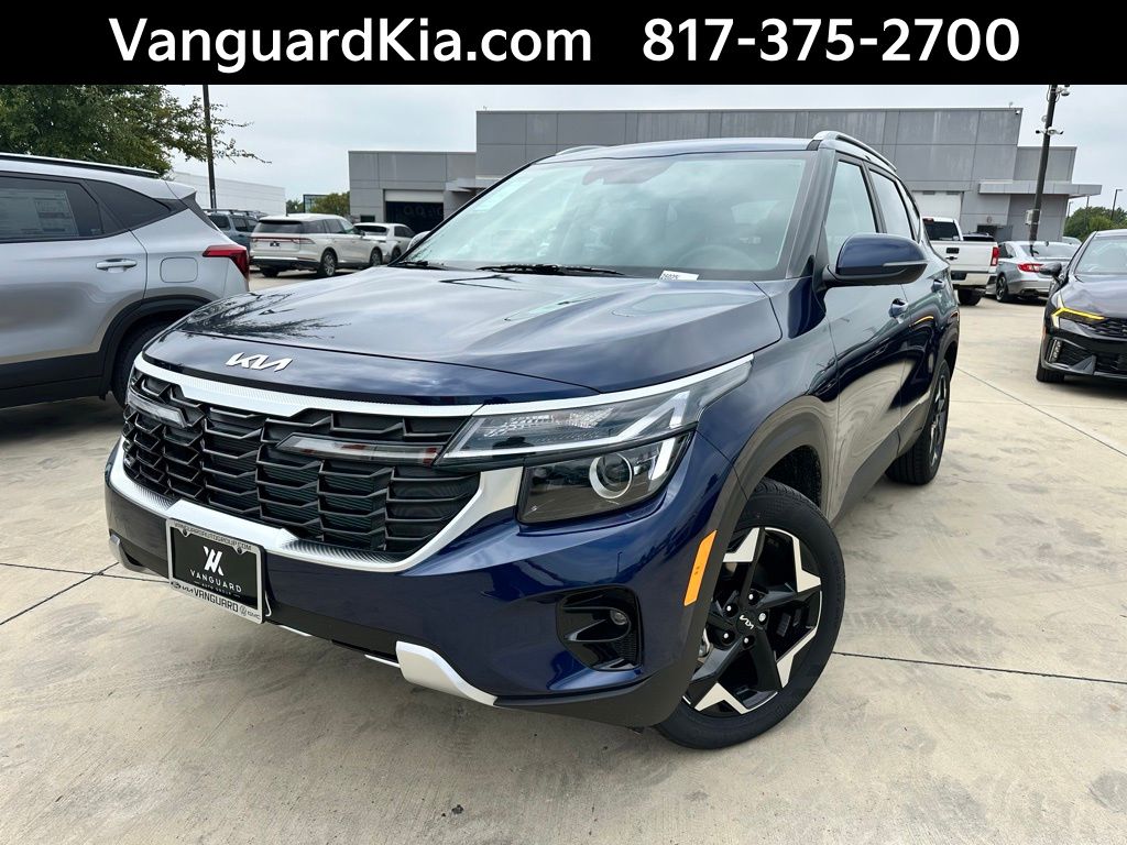 Dark Ocean Blue 2026 Kia Seltos EX FWD SUV / Crossover Front-Wheel Drive Continuously Variable Transmission