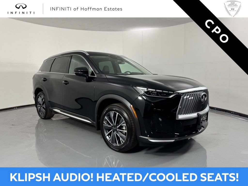 Mineral Black 2026 INFINITI QX60 Luxe AWD SUV / Crossover All-Wheel Drive 9-Speed Automatic