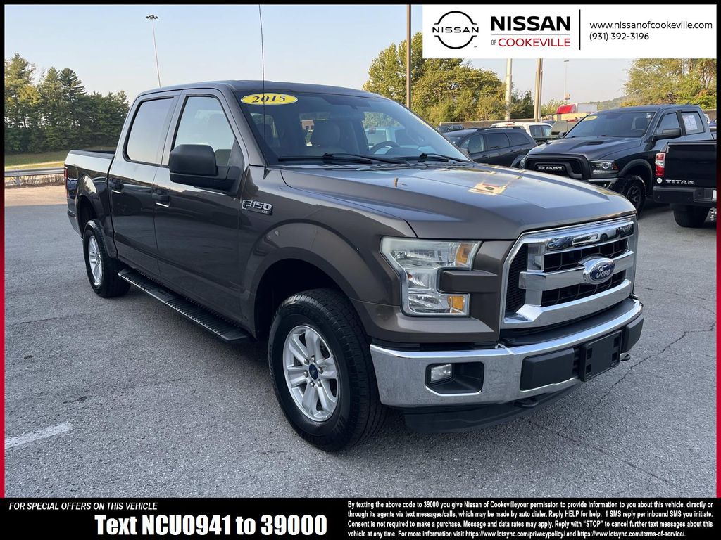 Caribou Metallic 2015 Ford F-150 Pickup Truck Four-Wheel Drive 6-Speed Automatic