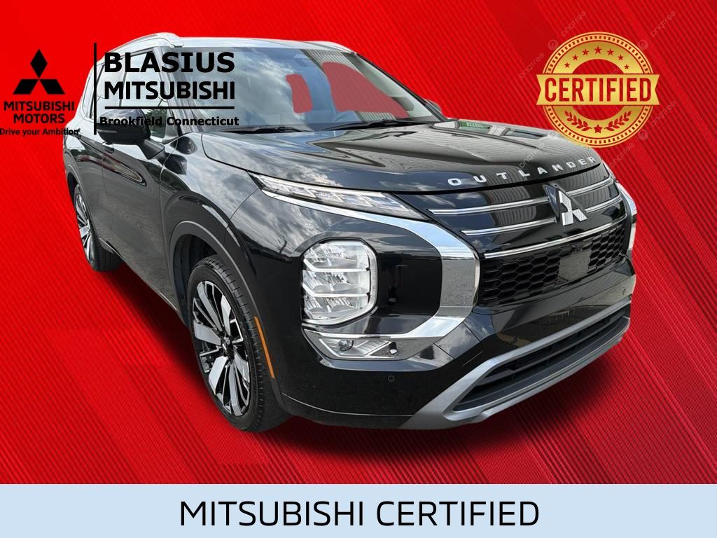 Black 2025 Mitsubishi Outlander SUV / Crossover All-Wheel Drive Continuously Variable Transmission