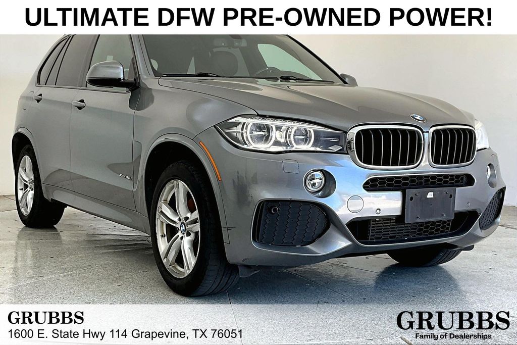 Space Gray Metallic 2016 BMW X5 xDrive35i AWD SUV / Crossover All-Wheel Drive 8-Speed Automatic