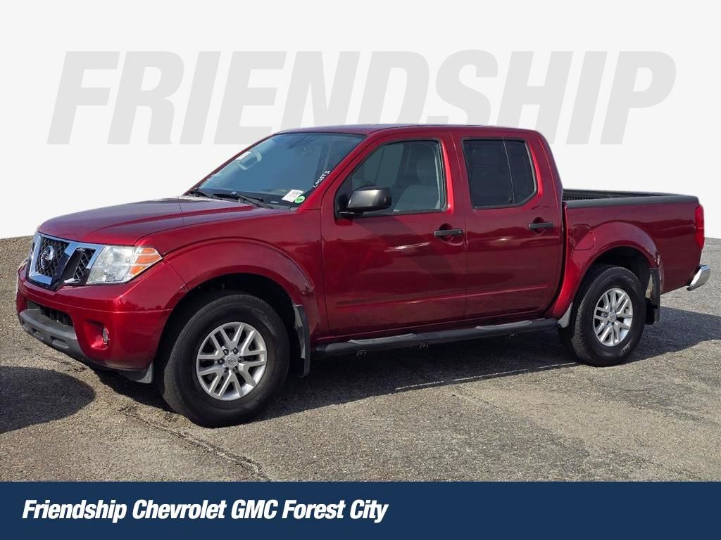 Cayenne Red Metallic 2019 Nissan Frontier Pickup Truck Four-Wheel Drive 5-Speed Automatic Overdrive