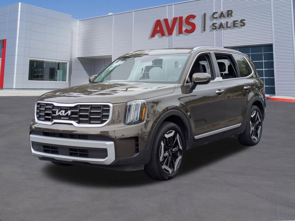 Brown 2025 Kia Telluride S AWD SUV / Crossover All-Wheel Drive 8-Speed Automatic