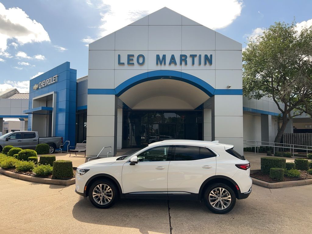 Summit White 2022 Buick Envision Preferred FWD SUV / Crossover Front-Wheel Drive 9-Speed Automatic