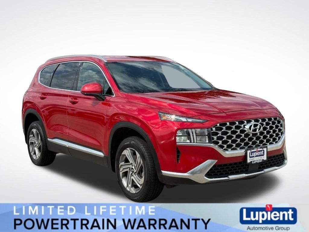 Calypso Red 2022 Hyundai Santa Fe SEL AWD SUV / Crossover All-Wheel Drive 8-Speed Automatic