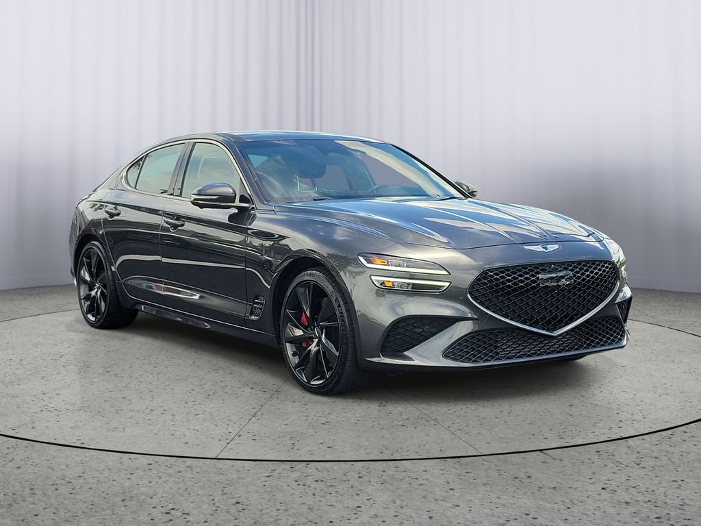 used 2022 Genesis G70 car, priced at $28,998