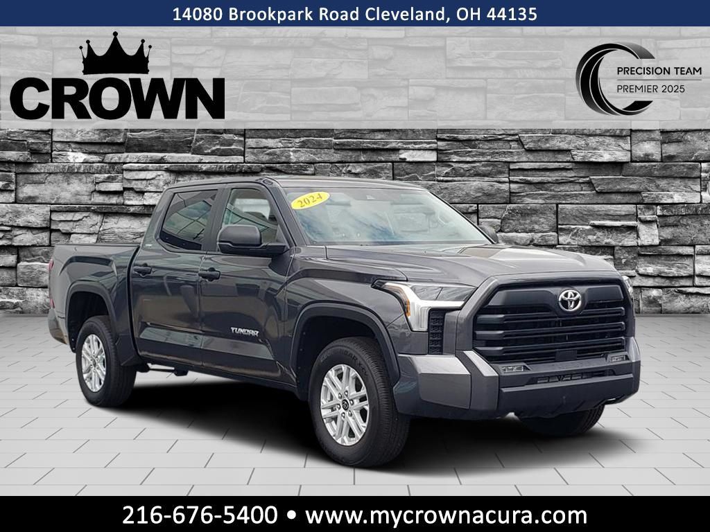 Magnetic Gray Metallic 2024 Toyota Tundra Pickup Truck Four-Wheel Drive Automatic