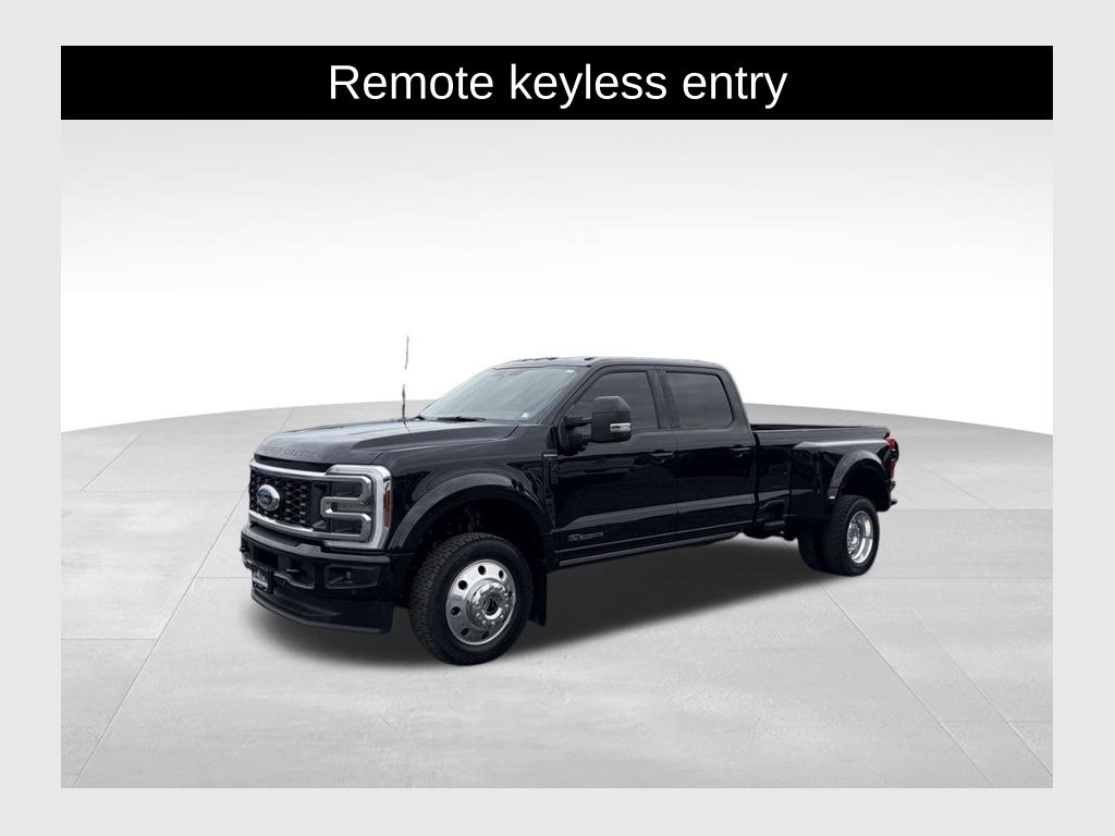 Agate Black Metallic 2026 Ford F-450 Super Duty Pickup Truck Four-Wheel Drive Automatic