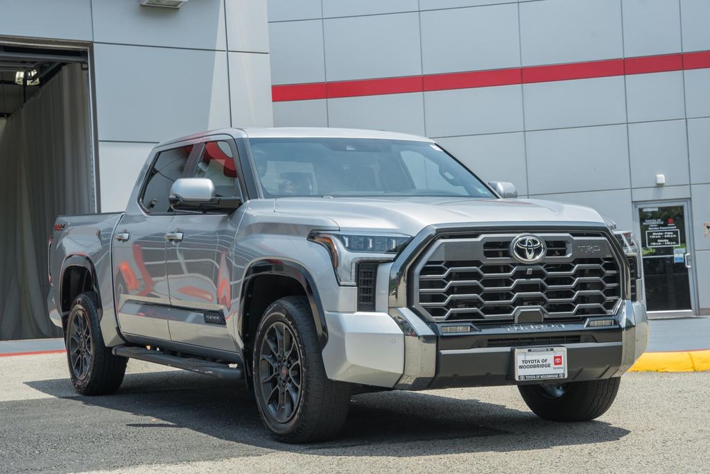Celestial Silver Metallic 2024 Toyota Tundra Pickup Truck Four-Wheel Drive Automatic