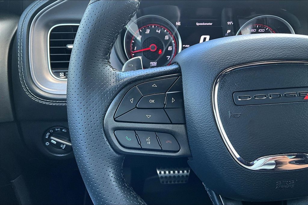 2023 Dodge Charger R/T Scat Pack Silver at Central Houston Nissan