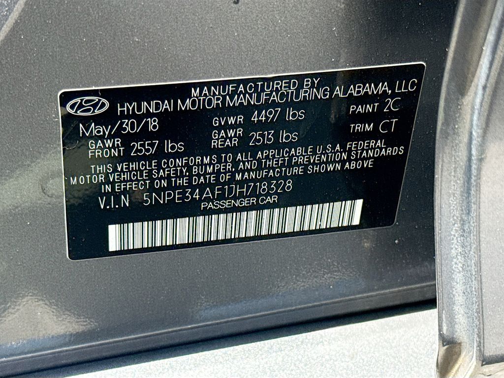 Used 2018 Gray Hyundai Sport+ image 34