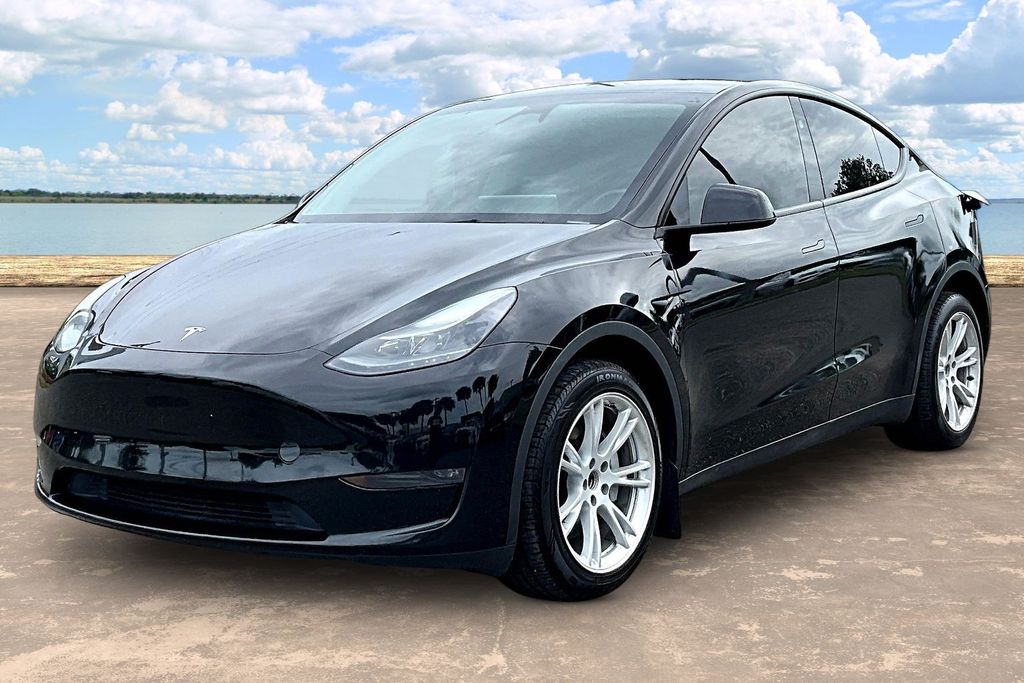 Black 2024 Tesla Model Y SUV / Crossover All-Wheel Drive 1-Speed Automatic