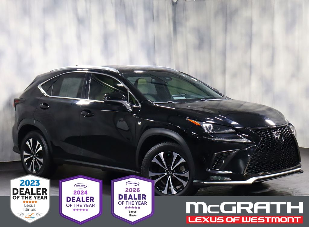 Black (Obsidian) 2020 Lexus NX SUV / Crossover All-Wheel Drive 6-Speed Automatic