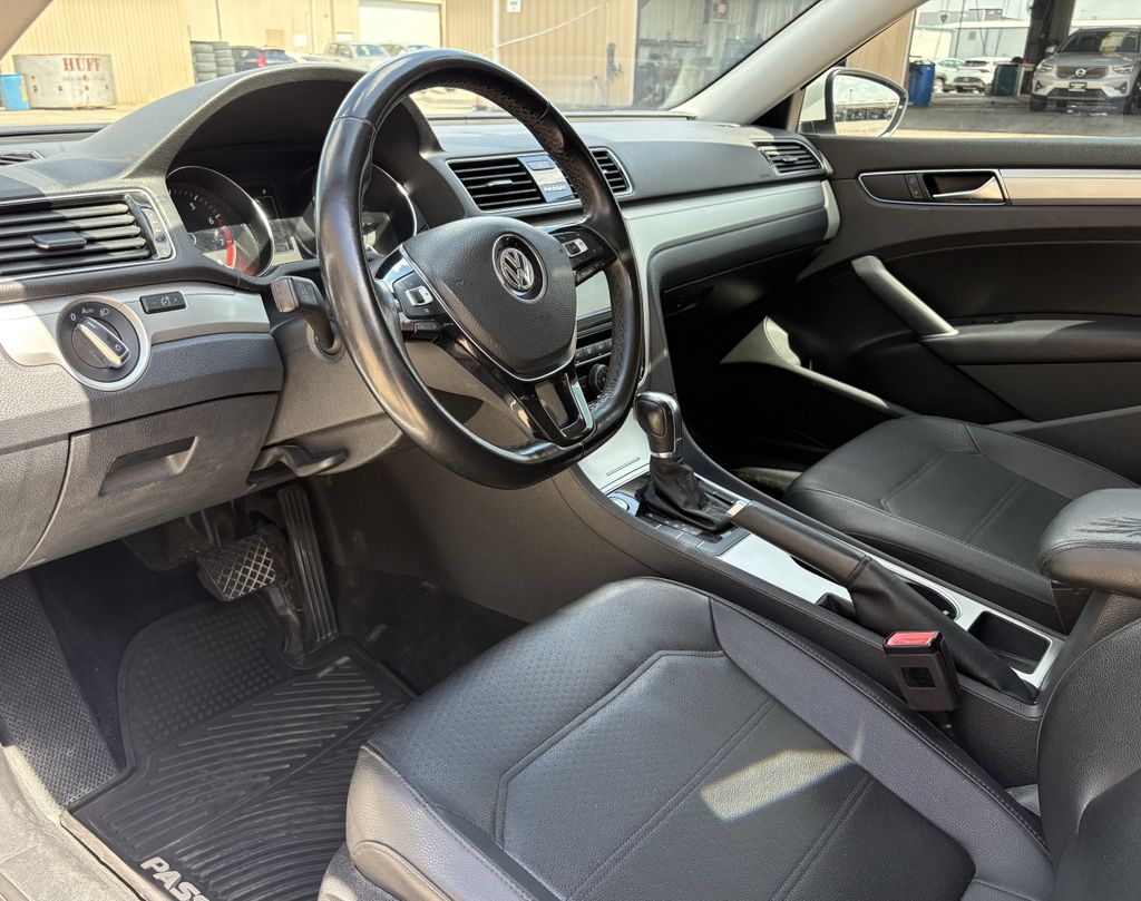2019 Volkswagen Passat 2.0T Wolfsburg White at Joe Myers Mazda Kia