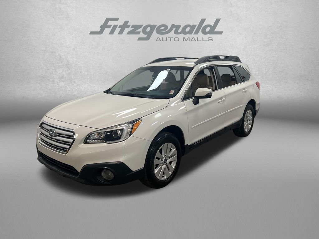 Crystal White Pearl 2017 Subaru Outback Wagon All-Wheel Drive Continuously Variable Transmission