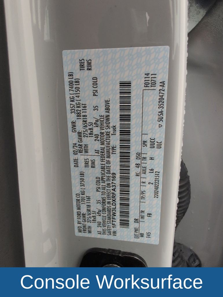Certified Used 2024 White Ford XLT image 42