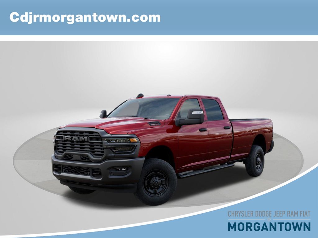 Molten Red Pearlcoat 2026 RAM 2500 Tradesman Crew Cab LB 4WD Pickup Truck Four-Wheel Drive 8-Speed Automatic