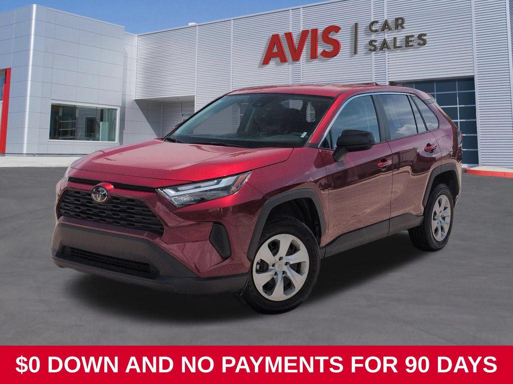 Red 2025 Toyota RAV4 SUV / Crossover All-Wheel Drive 8-Speed Automatic