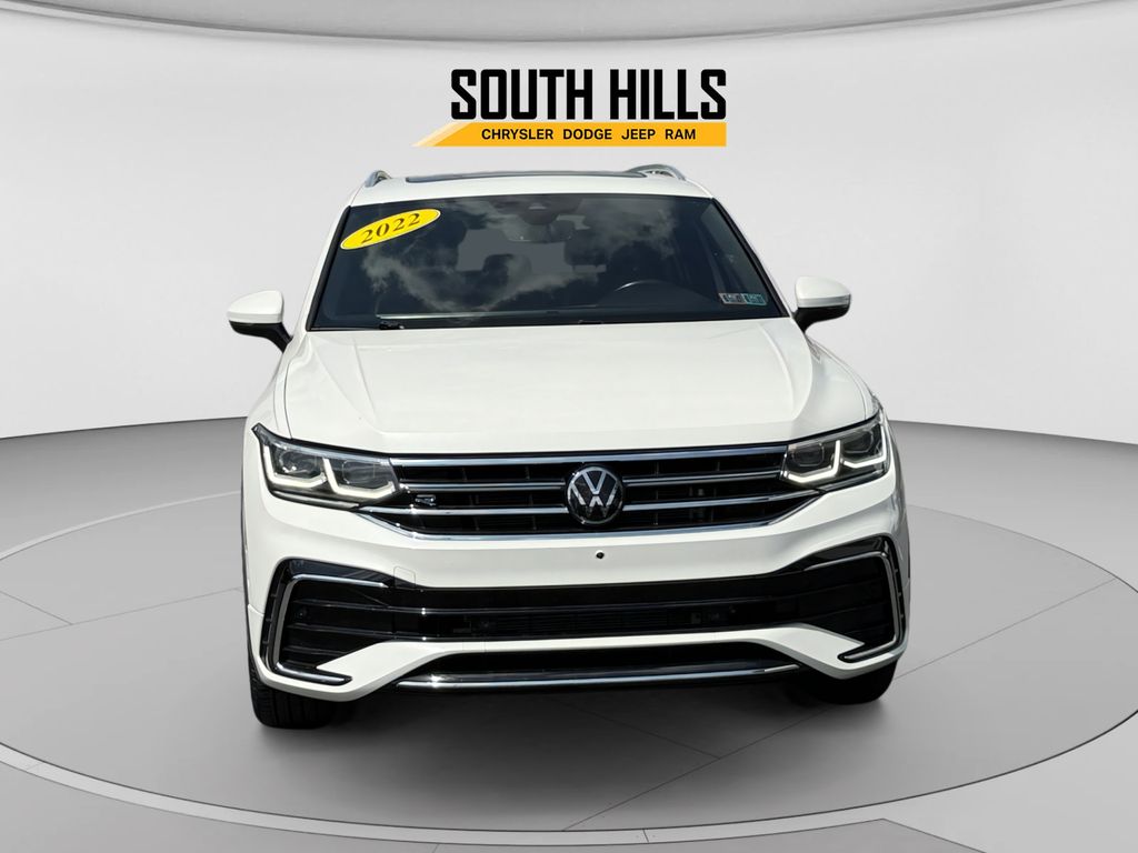 2022 Volkswagen Tiguan 2.0T SEL R-Line White at South Hills Kia