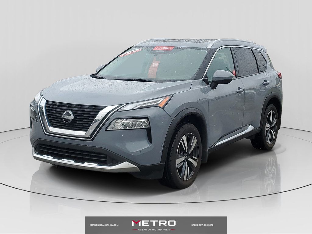 Boulder Gray Pearl 2023 Nissan Rogue SUV / Crossover All-Wheel Drive Continuously Variable Transmission