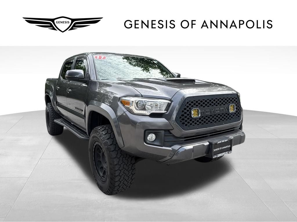 Magnetic Gray Metallic 2017 Toyota Tacoma Pickup Truck Four-Wheel Drive 6-Speed Automatic