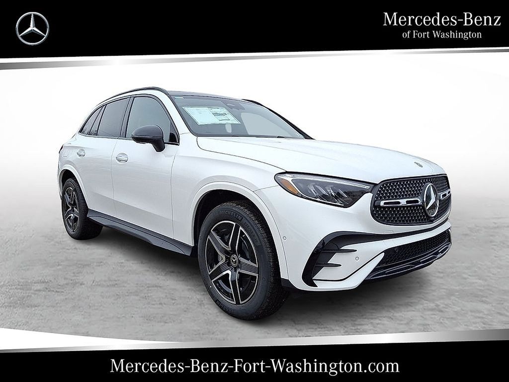 Polar White 2026 Mercedes-Benz GLC 300 4MATIC SUV / Crossover All-Wheel Drive 9-Speed Automatic