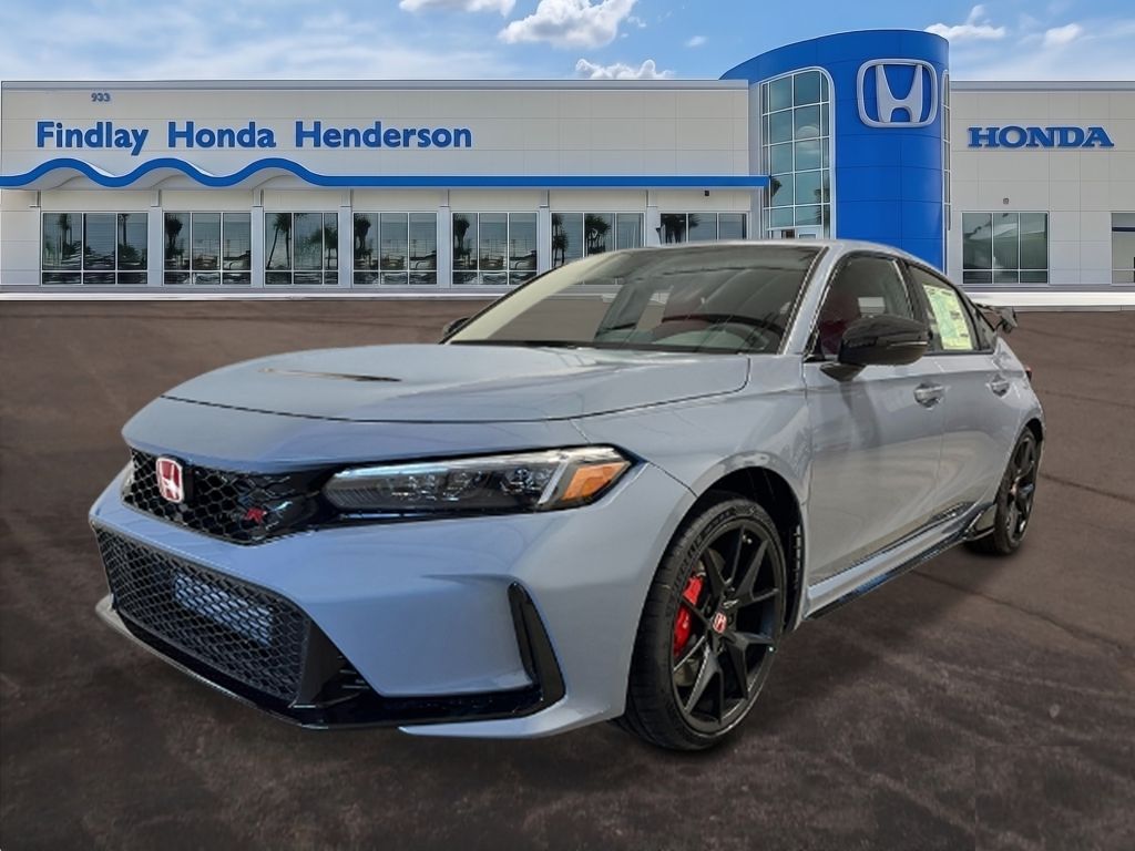 Sonic Gray Pearl 2026 Honda Civic Type R Hatchback Front-Wheel Drive 6-Speed Manual