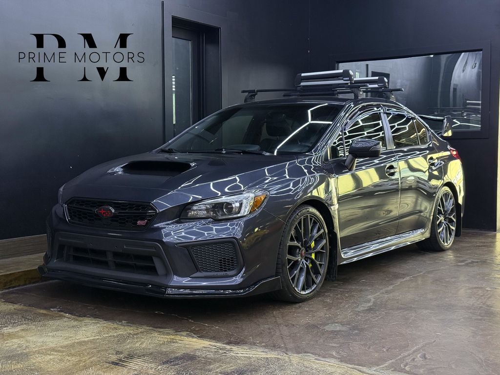 Crystal Black Silica 2016 Subaru WRX STI Sedan All-Wheel Drive 6-Speed Manual
