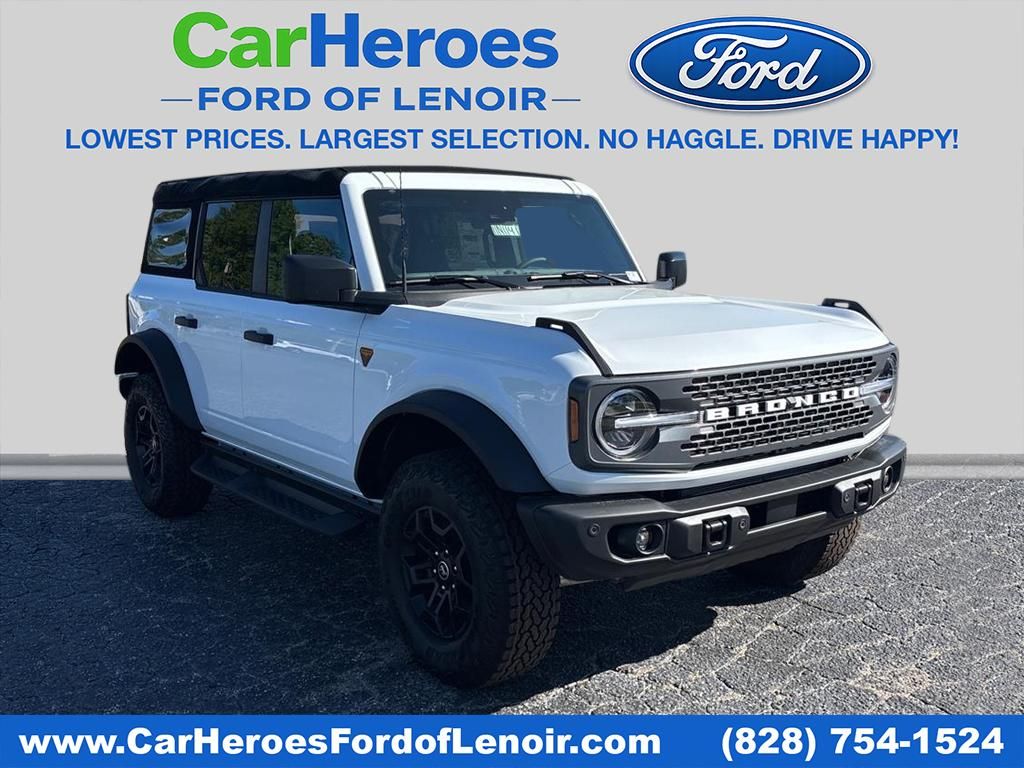 Oxford White 2026 Ford Bronco Badlands 4-Door 4WD SUV / Crossover Four-Wheel Drive Automatic