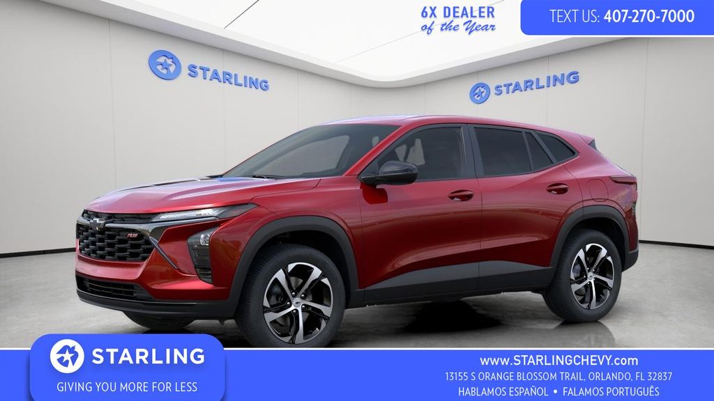 Apex Red 2026 Chevrolet Trax SUV / Crossover Front-Wheel Drive 6-Speed Automatic