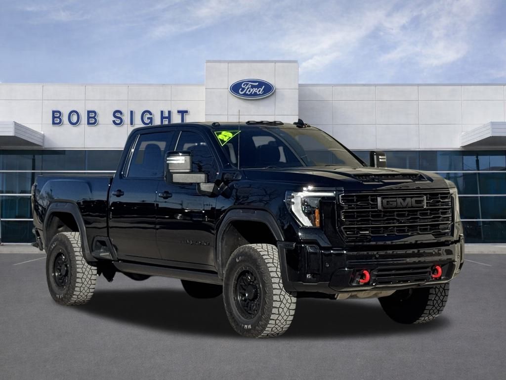 Used 2025 GMC Sierra 2500HD AT4X with VIN 1GT4UZE75SF350918 for sale in Kansas City