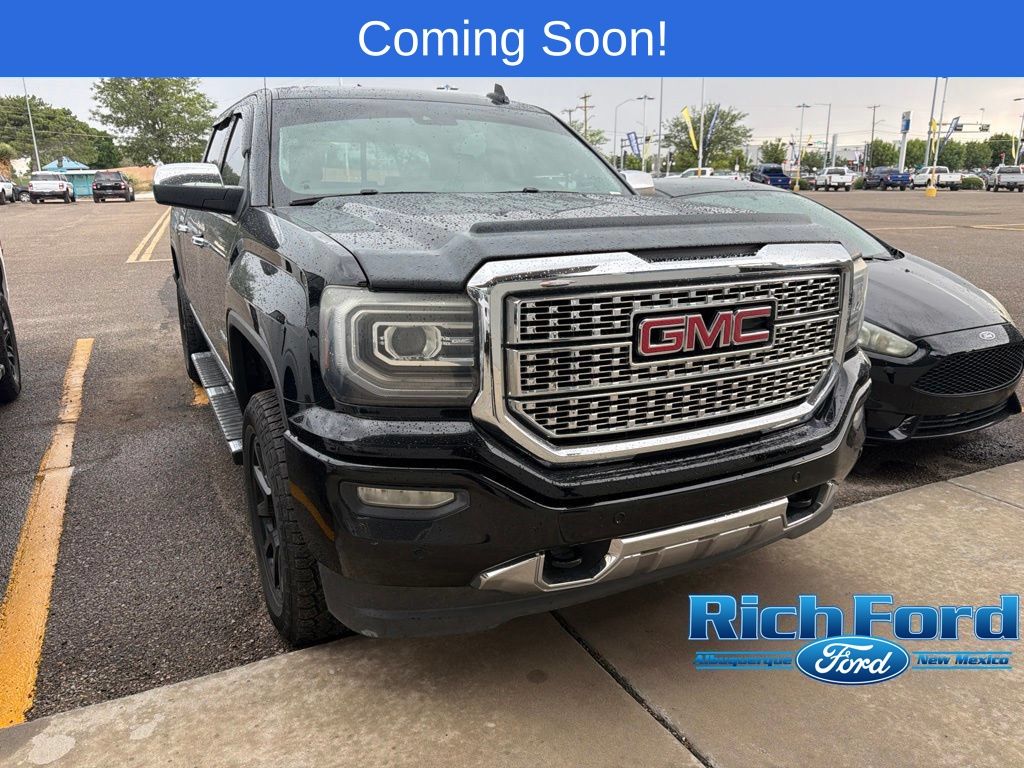 Onyx Black 2018 GMC Sierra 1500 Pickup Truck Four-Wheel Drive 8-Speed Automatic Overdrive