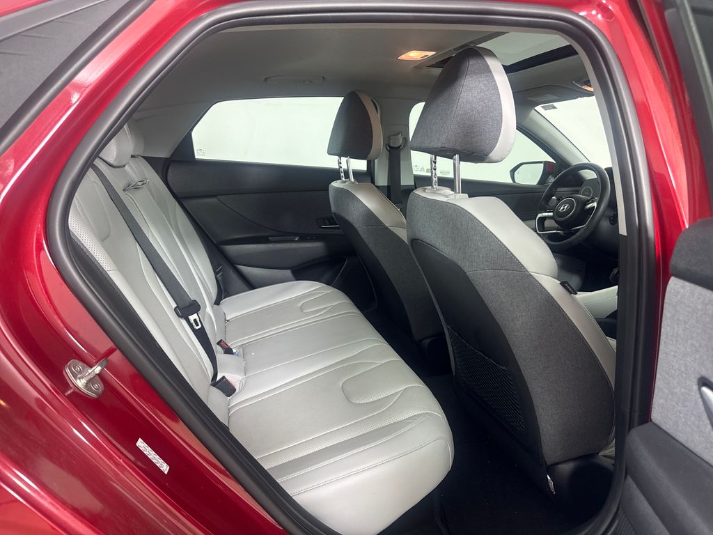 2022 Scarlet Red Hyundai Elantra Hybrid Limited FWD Sedan