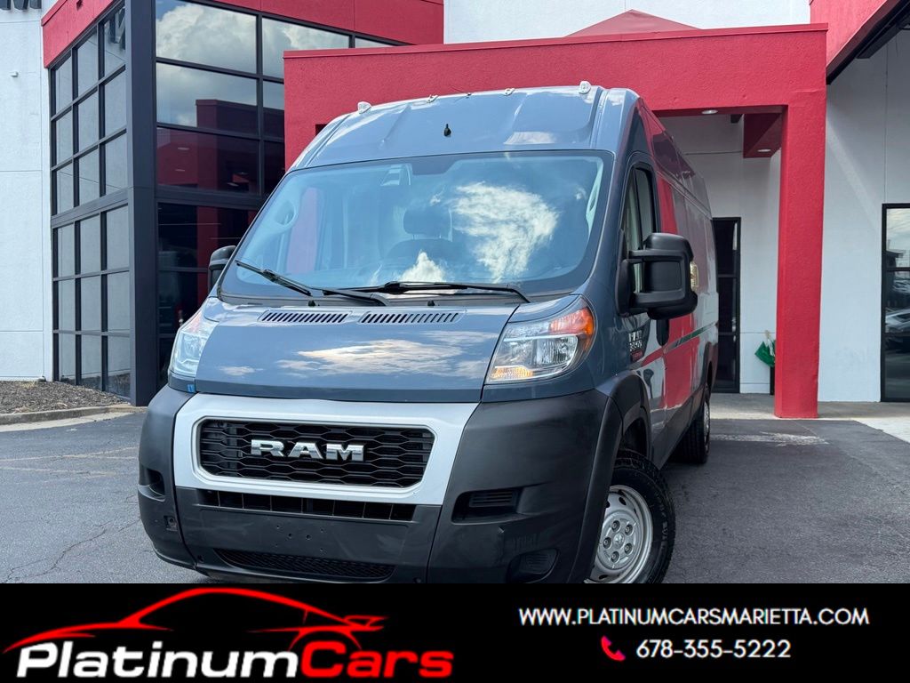 Gray 2021 RAM ProMaster Van Front-Wheel Drive 6-Speed Automatic