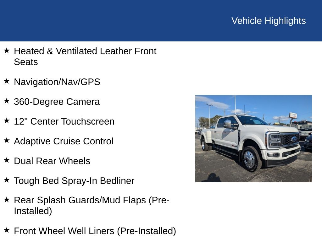 2024 Ford F-450 Platinum