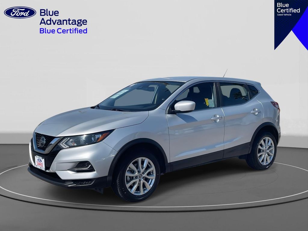 Brilliant Silver Metallic 2021 Nissan Rogue Sport S FWD SUV / Crossover Front-Wheel Drive Continuously Variable Transmission