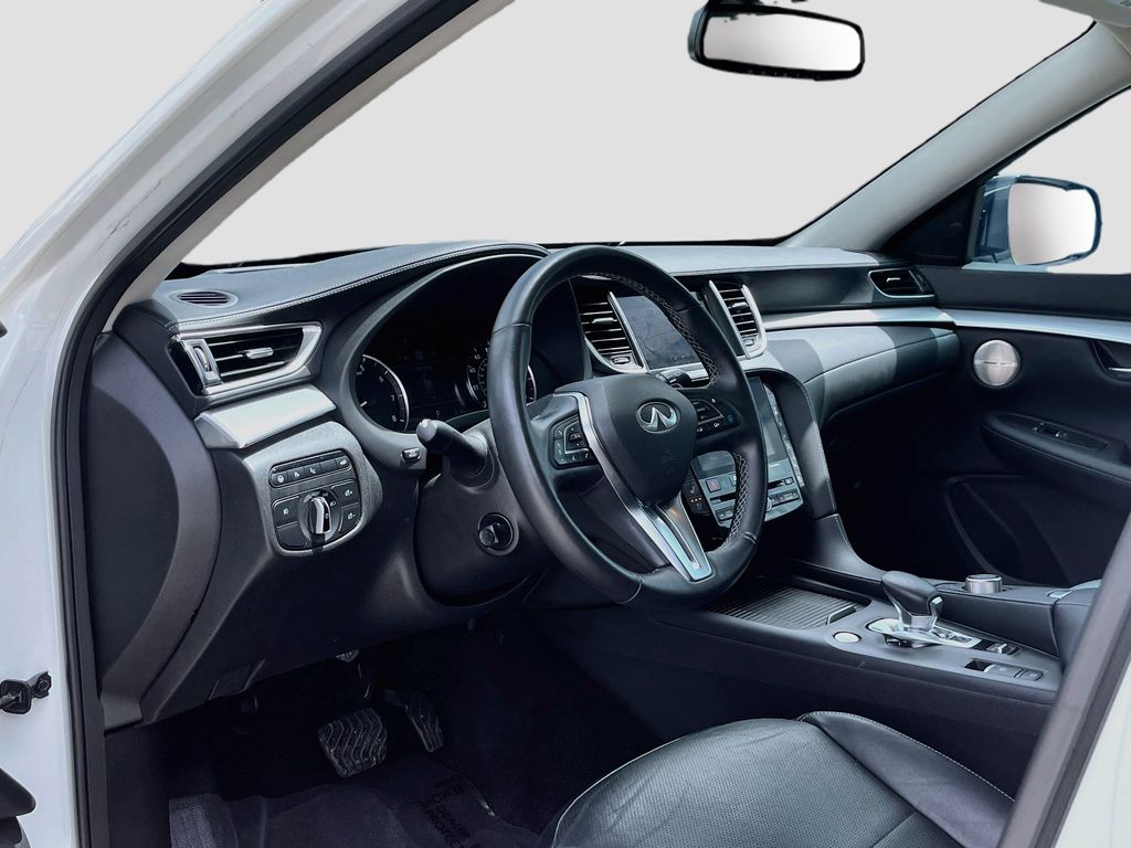 2021 INFINITI QX50 Sensory White at Toyota of Victoria