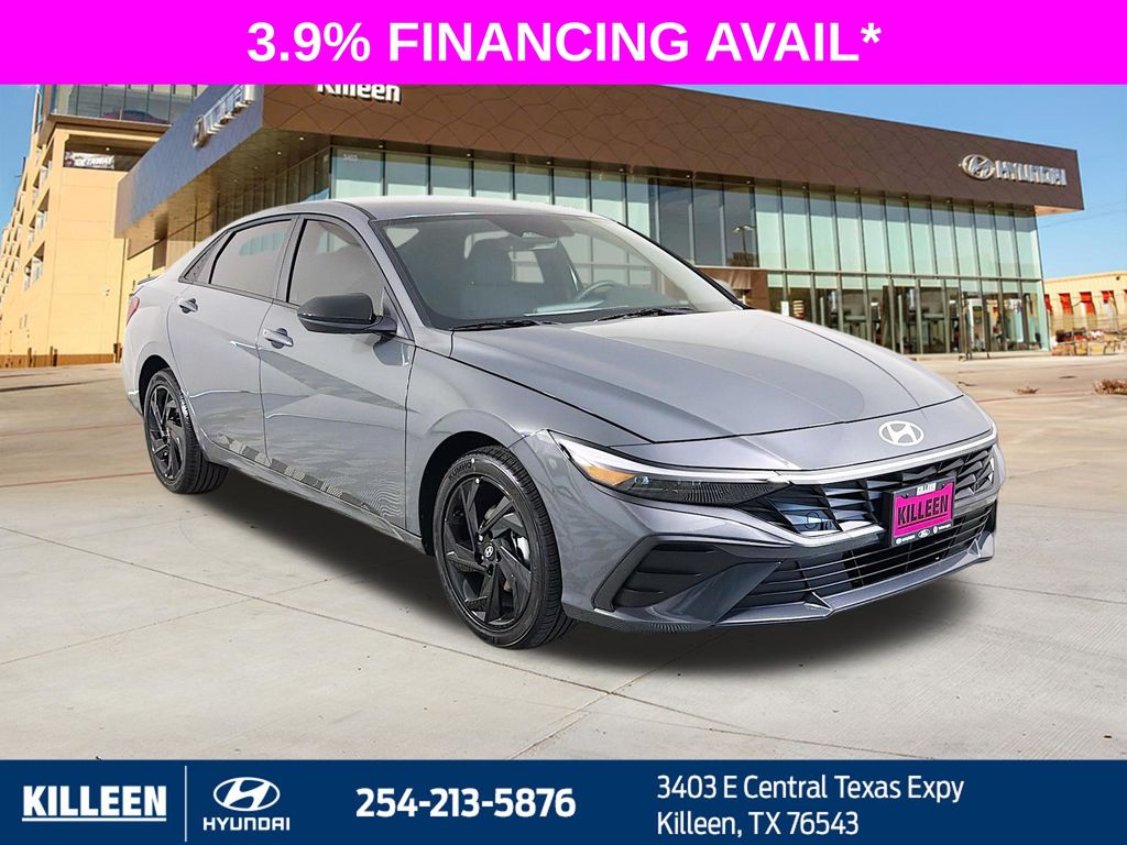 Ecotronic Gray 2026 Hyundai Elantra Sedan Front-Wheel Drive Continuously Variable Transmission