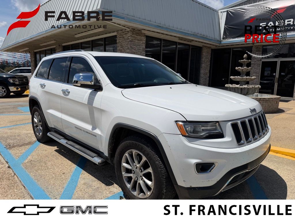 Bright White Clearcoat 2014 Jeep Grand Cherokee SUV / Crossover 4X2 8-Speed Automatic