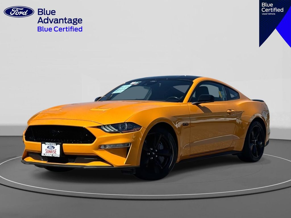 Cyber Orange Metallic Tricoat 2022 Ford Mustang GT Fastback RWD Coupe Rear-Wheel Drive Automatic